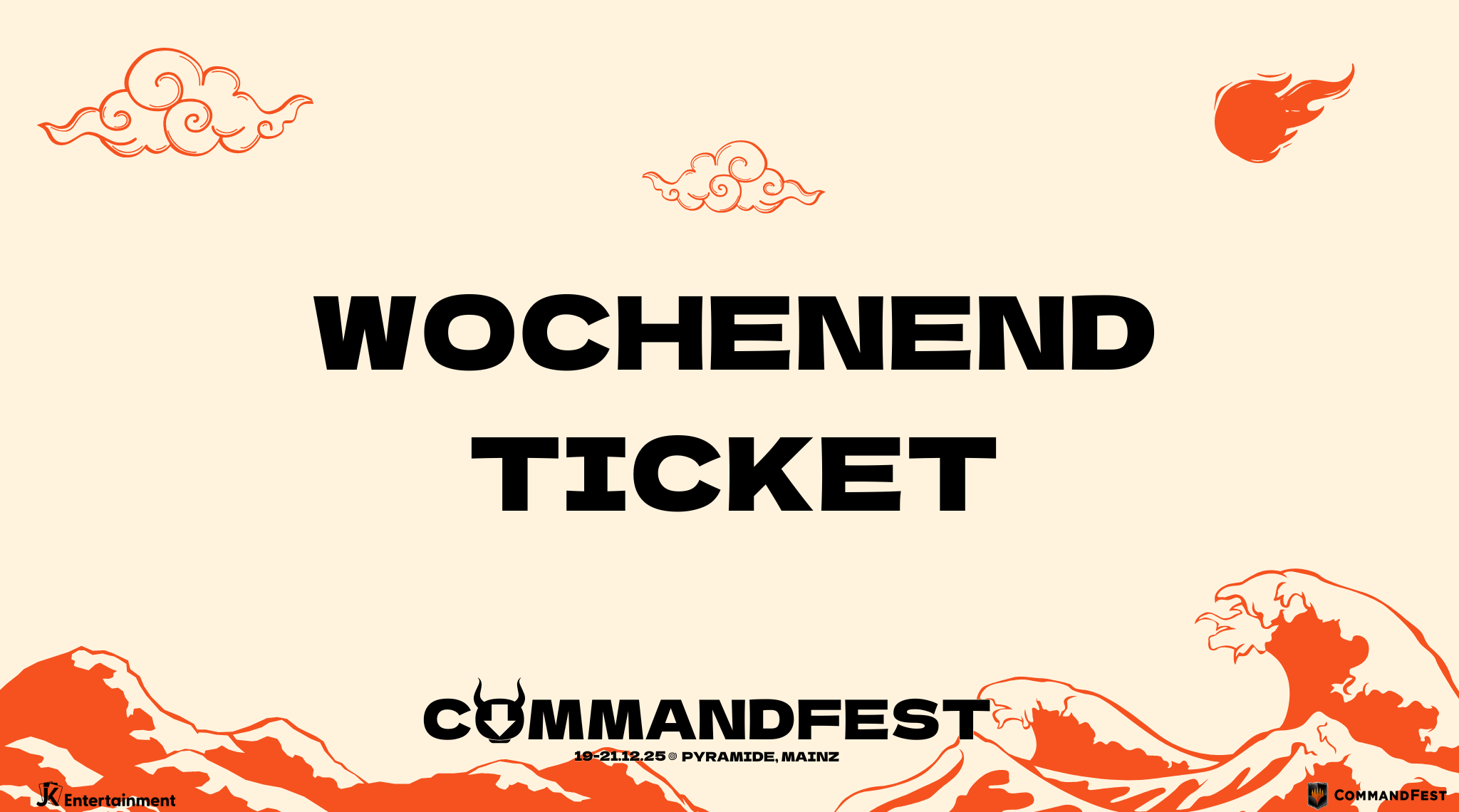 Commandfest 2025 - Weekend Ticket