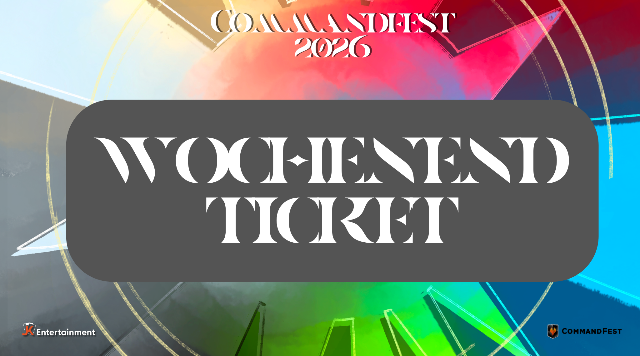 Wochenend Ticket Commandfest 2026 (CF26)