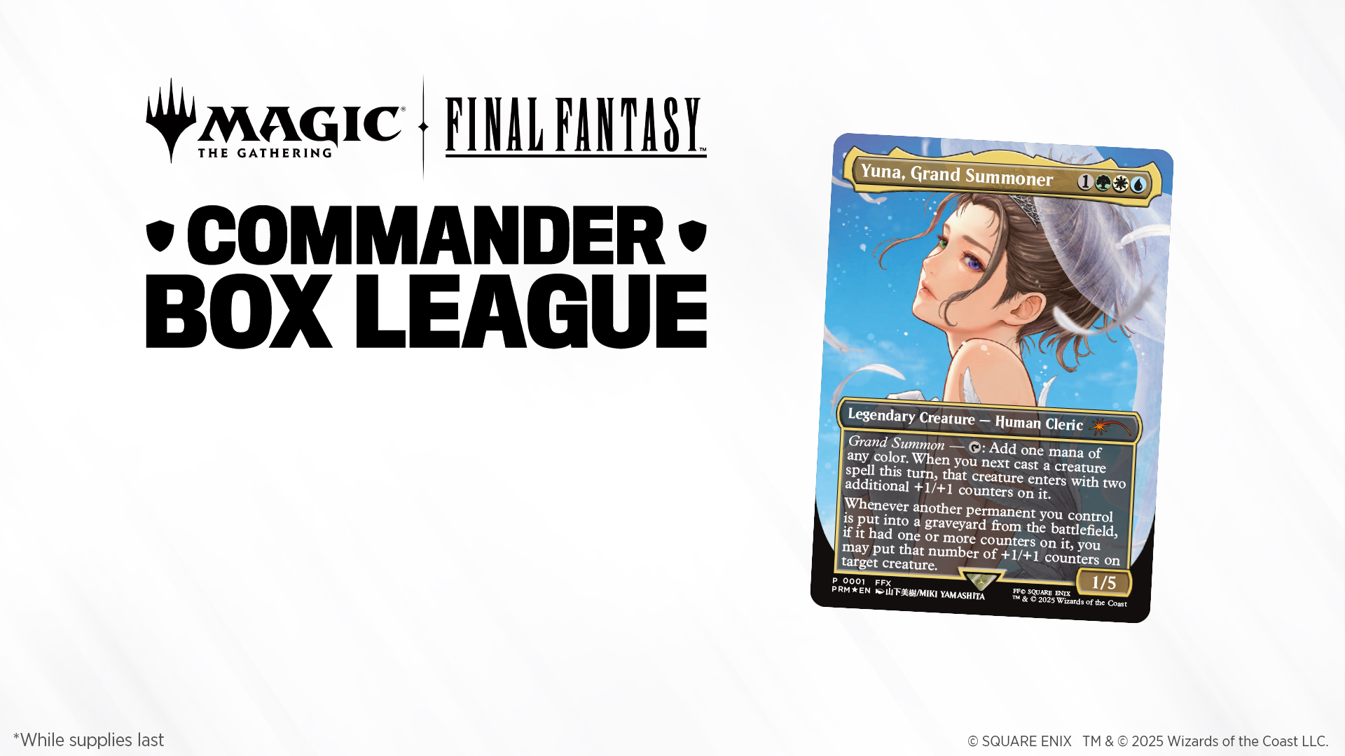 MTG - FINAL FANTASY Holiday Commander Box League
