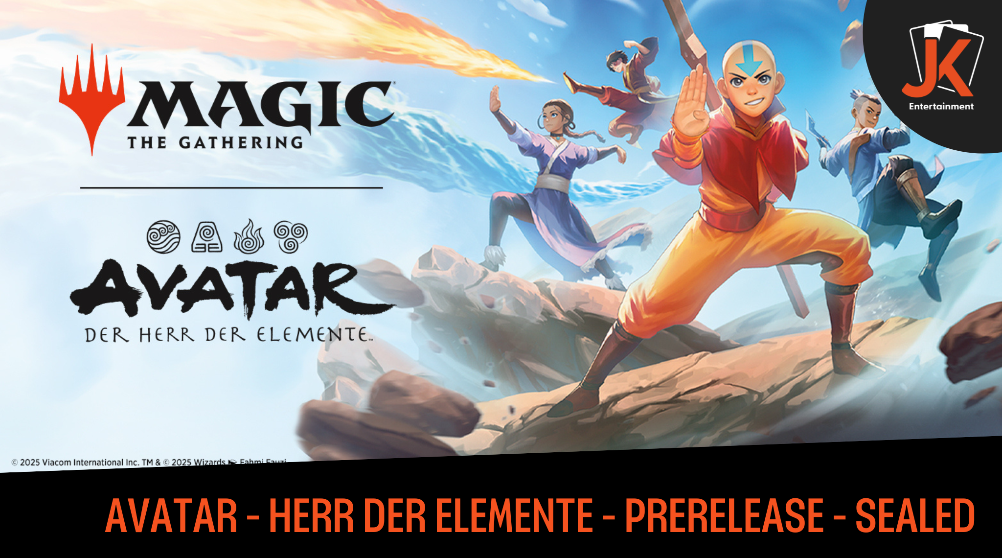 Prerelease  "Avatar - Herr der Elemente"   Single Sealed Prerelease  "Avatar - Herr der Elemente"   Single Sealed