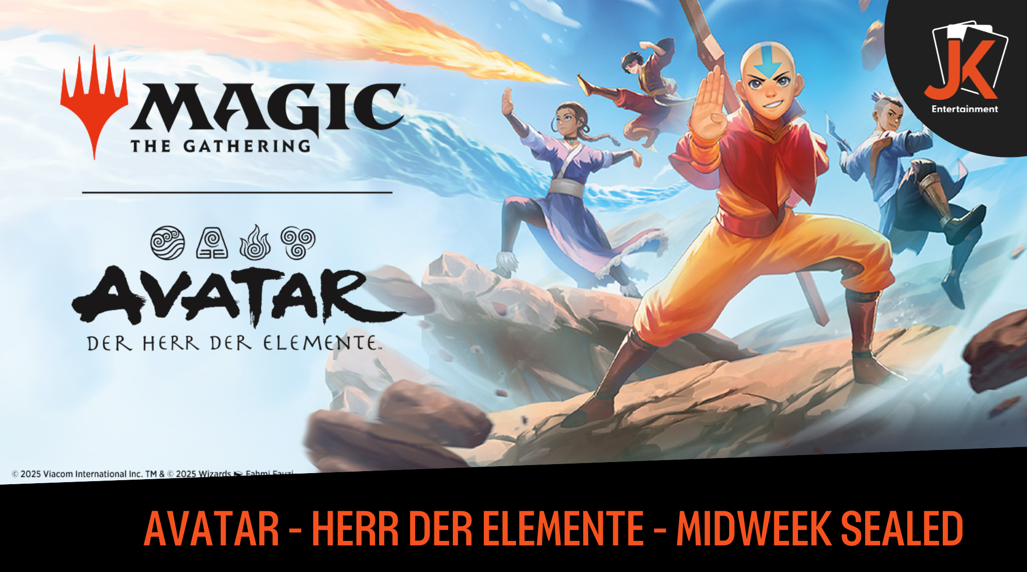 Midweek Prerelease "Avatar - Herr der Elemente" Single Sealed Midweek Prerelease "Avatar - Herr der Elemente" Single Sealed