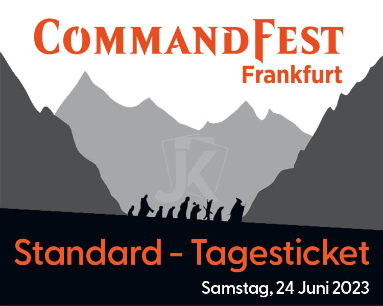 Commandfest 2023 - Standard Eintritt Samstag