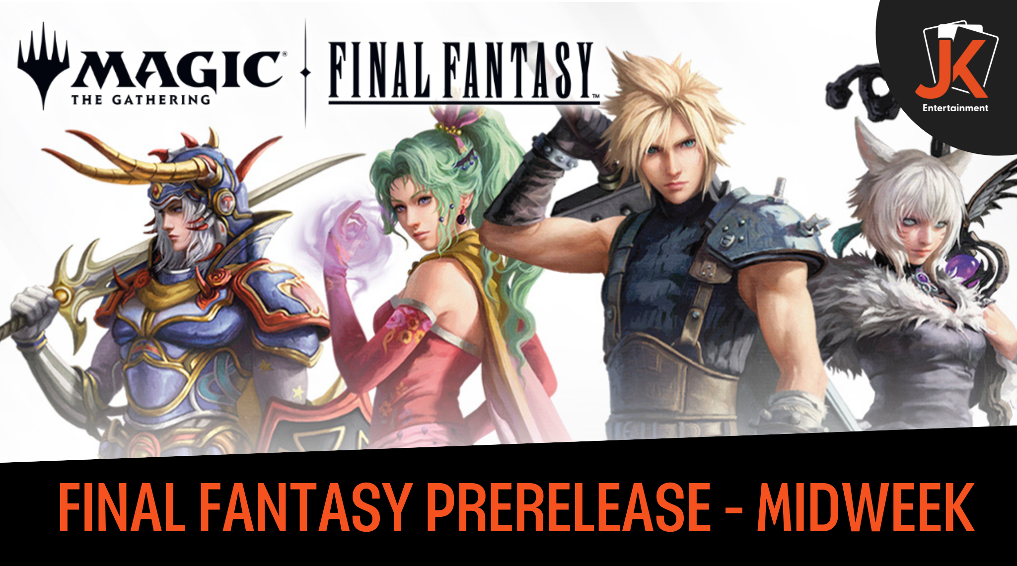 Midweek Prerelease "Final Fantasy" Single Sealed Midweek Prerelease "Final Fantasy" Single Sealed