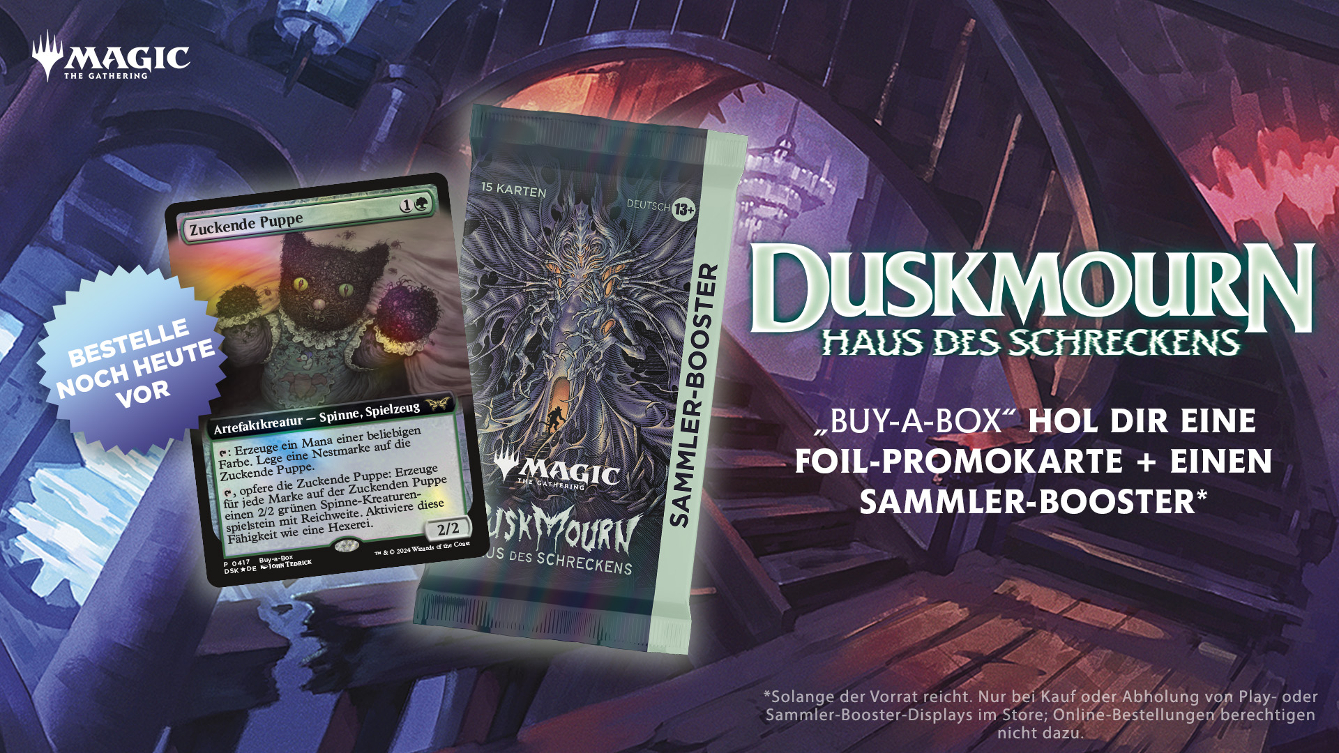 Vorbestellung: Duskmourn: House of Horror Collector Booster Box